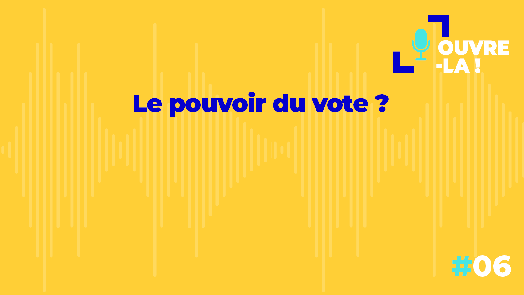 Podcast : Le pouvoir du vote ?
