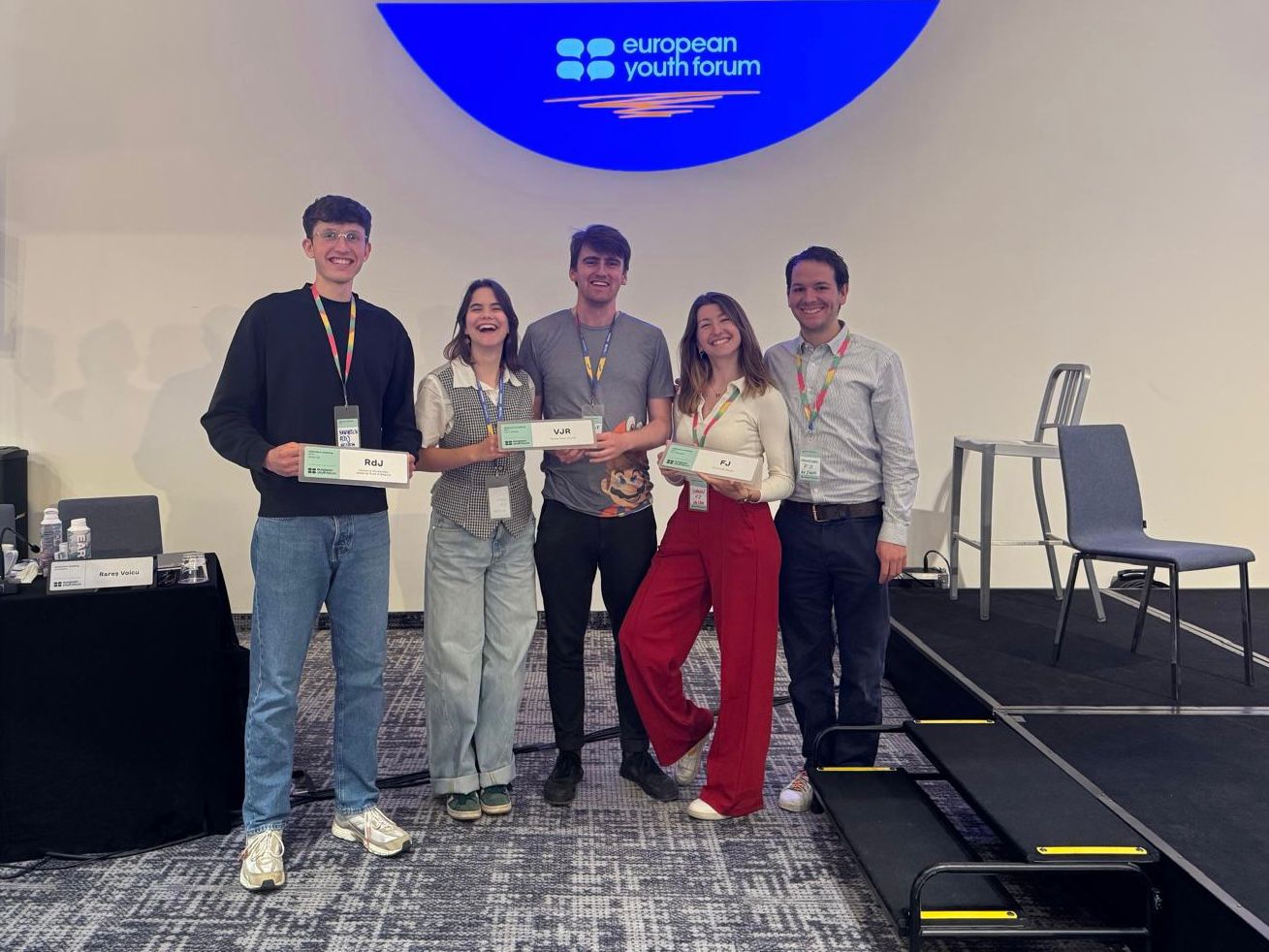 Lorren et Maximilien ont participé à l’AG du YFJ à Bruxelles !