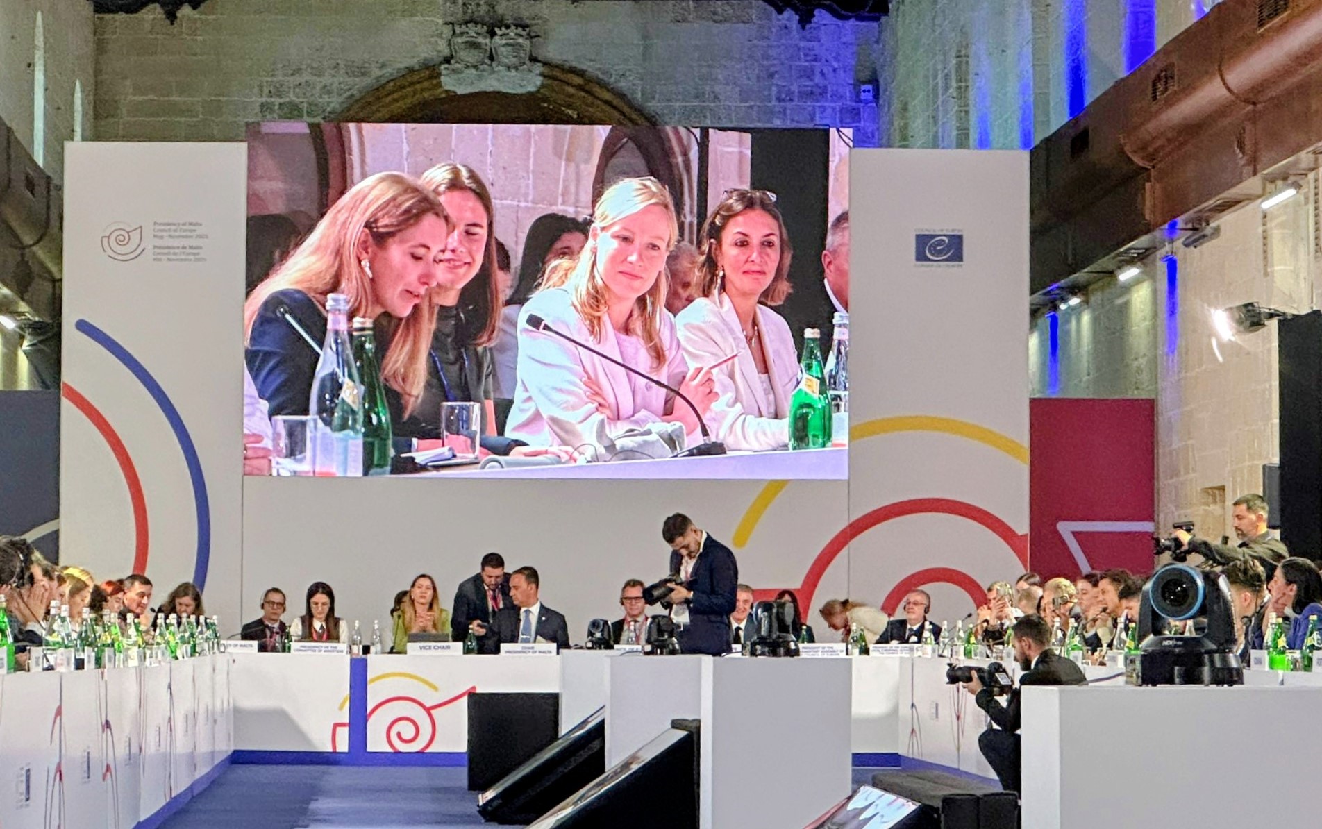 Mathilde était à la 10e Conférence du Conseil de l’Europe des ministres de la jeunesse